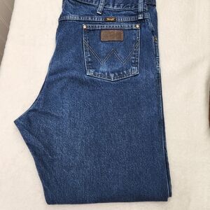Wrangler Men's Relaxed Denim Jeans 42X32
